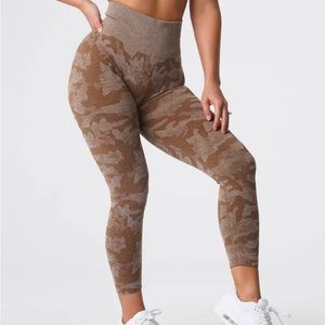 Mocha Camo Seamless Leggings